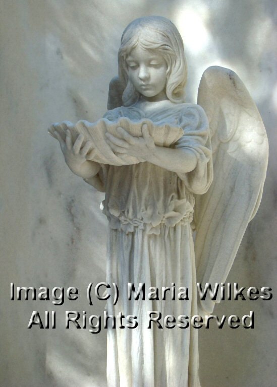 Glory To God / Angel ATC ACEO Art Photo Print