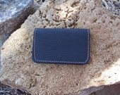 Simple black credit card or business card wallet