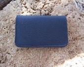 Simple black credit card or business card wallet