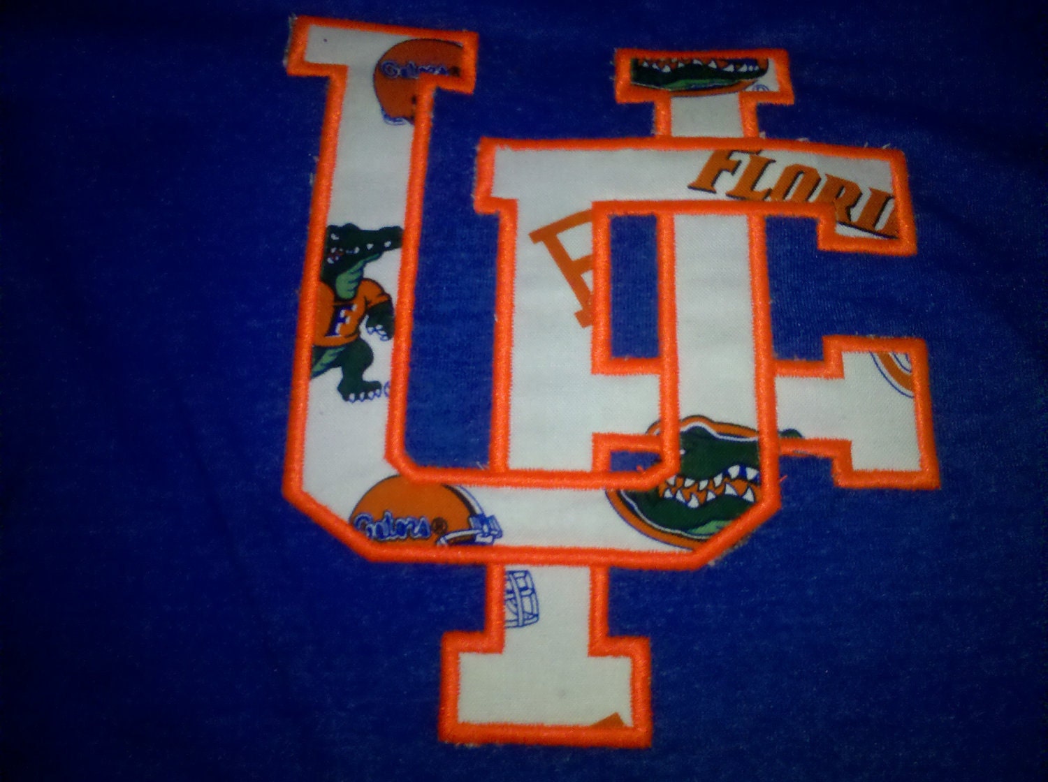 Ladies Florida Gators applique shirt