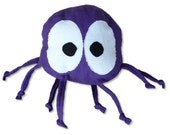 Stuffed Animal Baby Ball Toy - Ringo the Purple Octopus - ZadyCreature