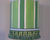 Charleston Cabana Pendant Lamp with Fringe