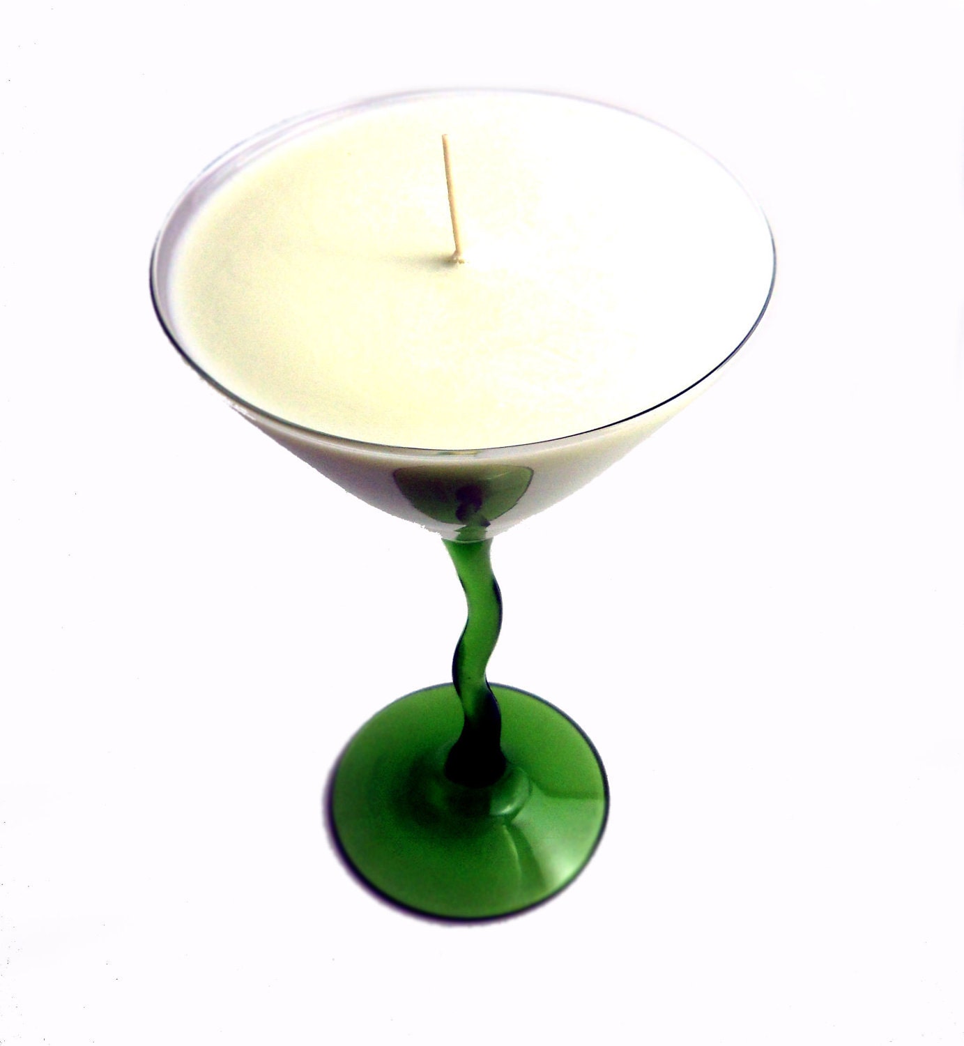 Custom Martini Soy Candle - Natural - You Choose Scent