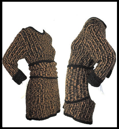 Mondrian Chunky Knit Sweater - PARIS // SIZE S