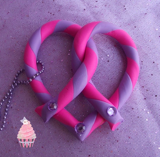 Heart Pretzel Necklace