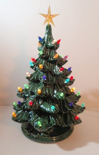 Vintage Style Lighted Christmas Tree X-Large19 inches tall