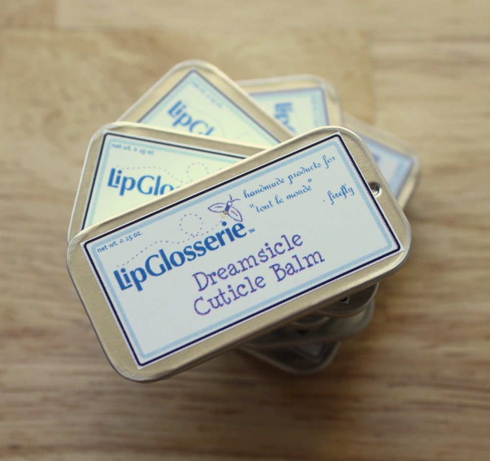 Vegan Cuticle Balm - Dreamsicle - Handmade