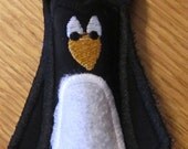 Penguin Keychain Lipstick or Chap stick Lip Balm holder Great gift for teachers friends family