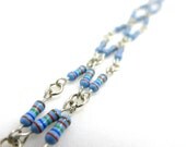 Blue Net resistor bracelet