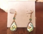 Abalone Drop Earrings