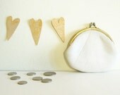 Something Old Vintage White Coin Purse Wedding Gift on Etsy