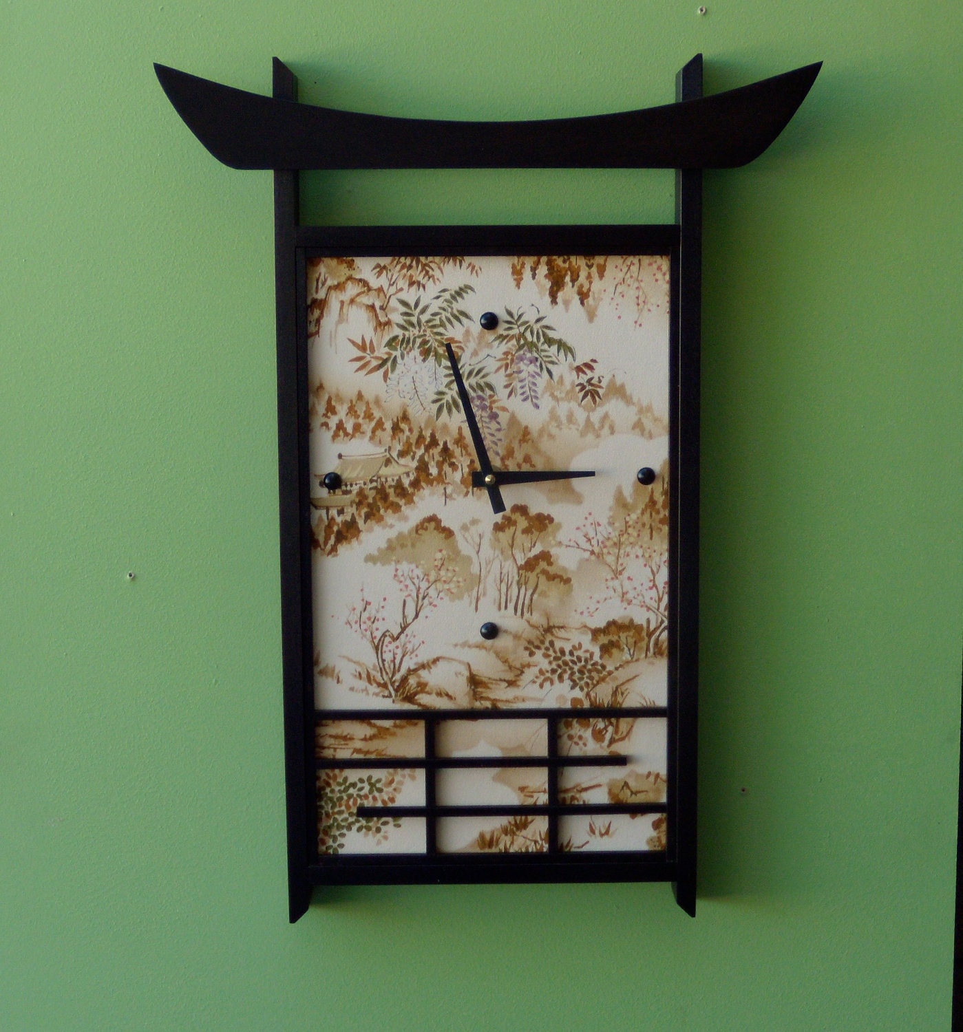 Japanese-style Wall Clock Large