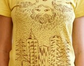 Rainy Bearded City Shirt