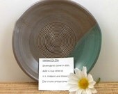 Ceramic garlic spice grater dipping plate