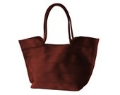 The Tilde Bag - Brown Seatbelt Purse - Shoulder Bag / Handbag / Vegan / Brown