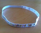 Happy Birthday Headband (5/8" wide)