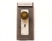 Gray Door Knob Coat Hook
