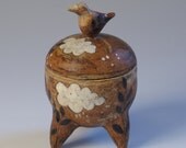 Bird in the Clouds - sugar Jar