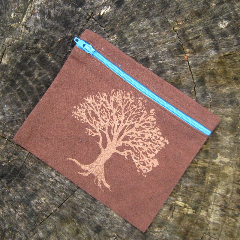 Old Oak Tree Eco friendly Change Purse