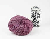 Handspun Yarn, Chain Ply Merino, Classic Grape