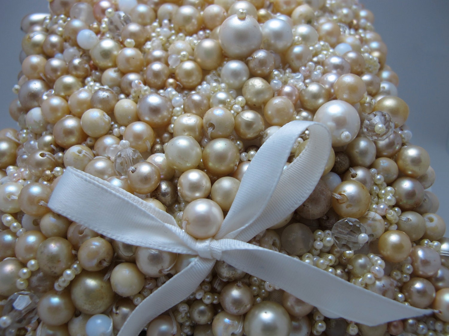 Pearls All Over Bridal Pillow