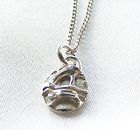 Silver Mini Round Fluidity Pendant Jewellery