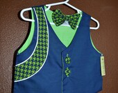 The "Gunnar" vest and bow tie set  Size 4T, ready to ship