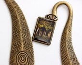 20% OFF Sale Fine Art Photo Bookmark - Deep in the Woods - original photography - ready to ship - Valentines Day