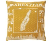 Mustard Manhattan Pillow
