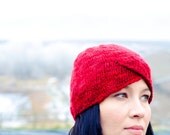 Winter Tulip Vintage Inspired Cloche