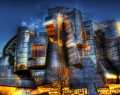 Frederick R. Weisman Art Museum in the Downtown University of MN Campus, Minneapolis, MN - 11x14 Fine Art Print