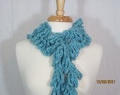 CLEARANCE-Loopy Scarf in Sky Blue
