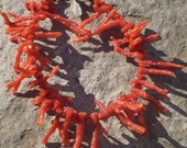 Genuine Italian Frangia branch coral bracelet