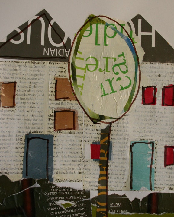 Reproduction Print - Organic House 8"x10"