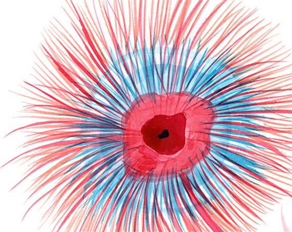Strange Flower Original Illustration