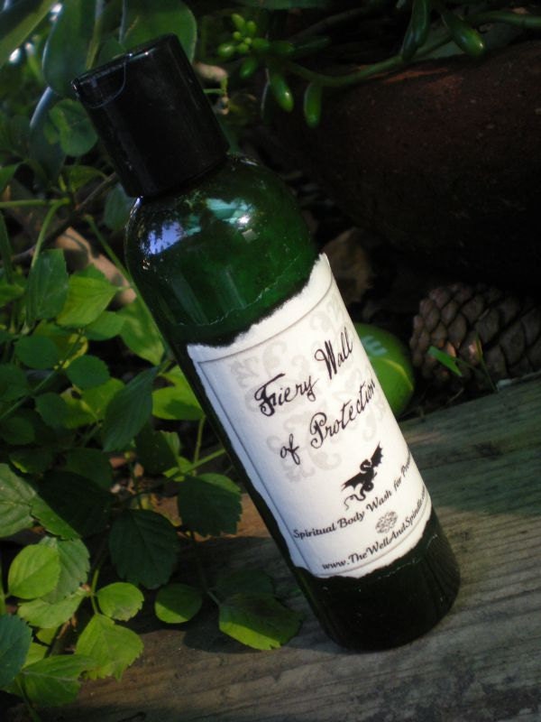 Fiery Wall of Protection Spiritual Body Wash - Dragon's Blood, Frankincense and Myrrh
