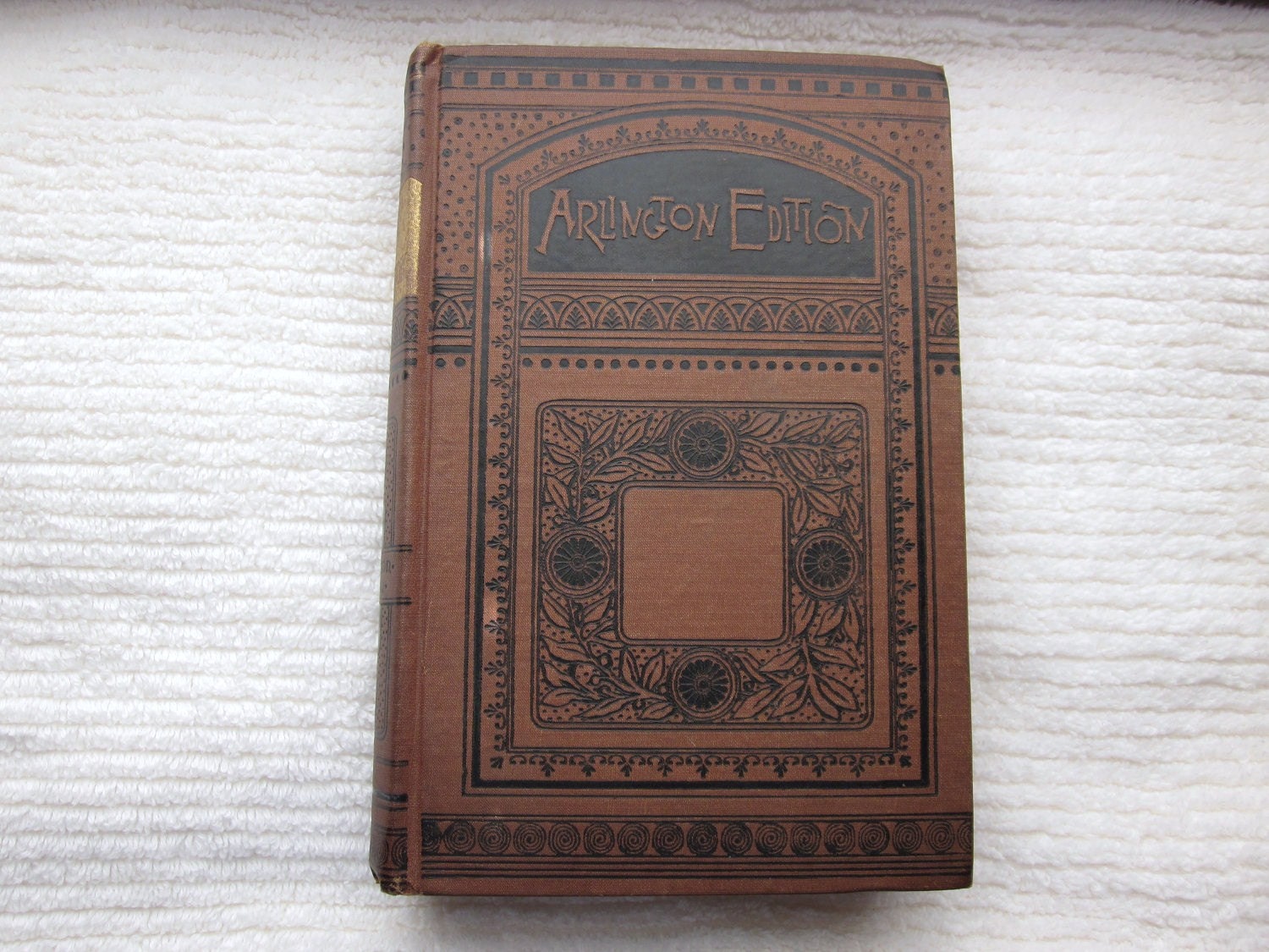 Buffon's Natural History Man The Globe Quadrupeds Arlington Edition Antique Book