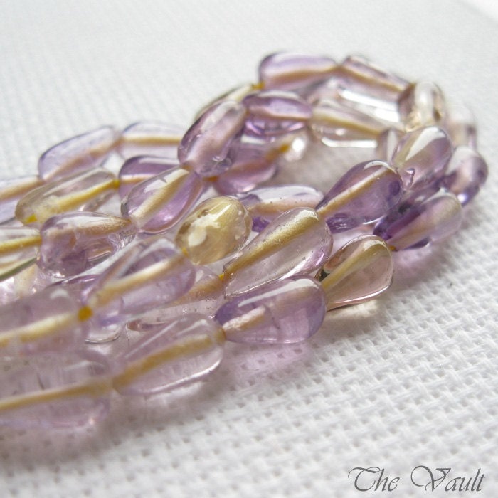 Ametrine 6-10mm drops - full strand 14"  (destash)