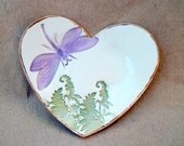 lil'  Dragonfly Heart Ring Bowl