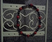 Magnet Therapy bracelet turquoise howlite and hematite