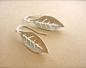 Silver Leaves Earrings