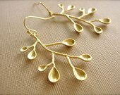 Golden Pod Earrings