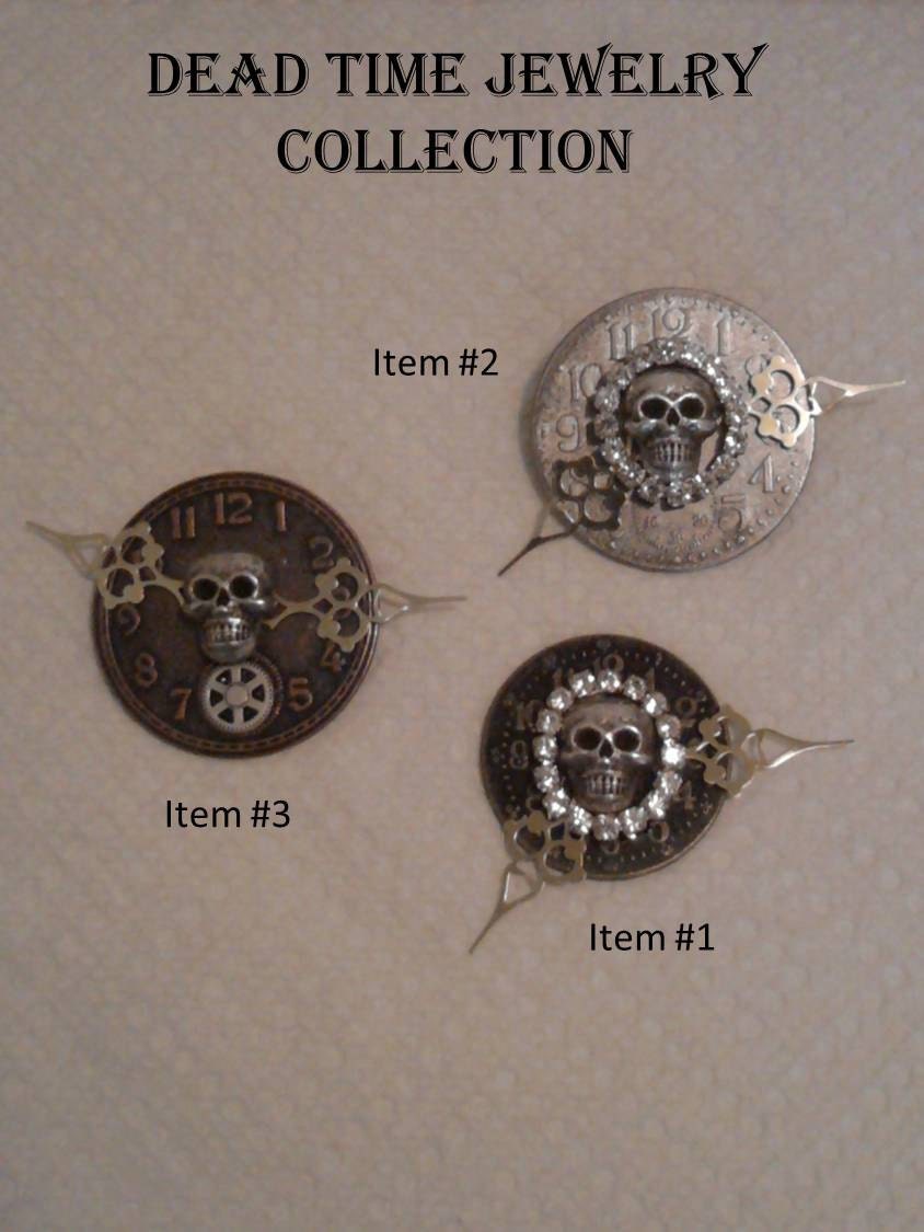 Dead Time Jewelry - Skullduggery, Pirate, Gothic, Burlesque, Fusion or Steampunk