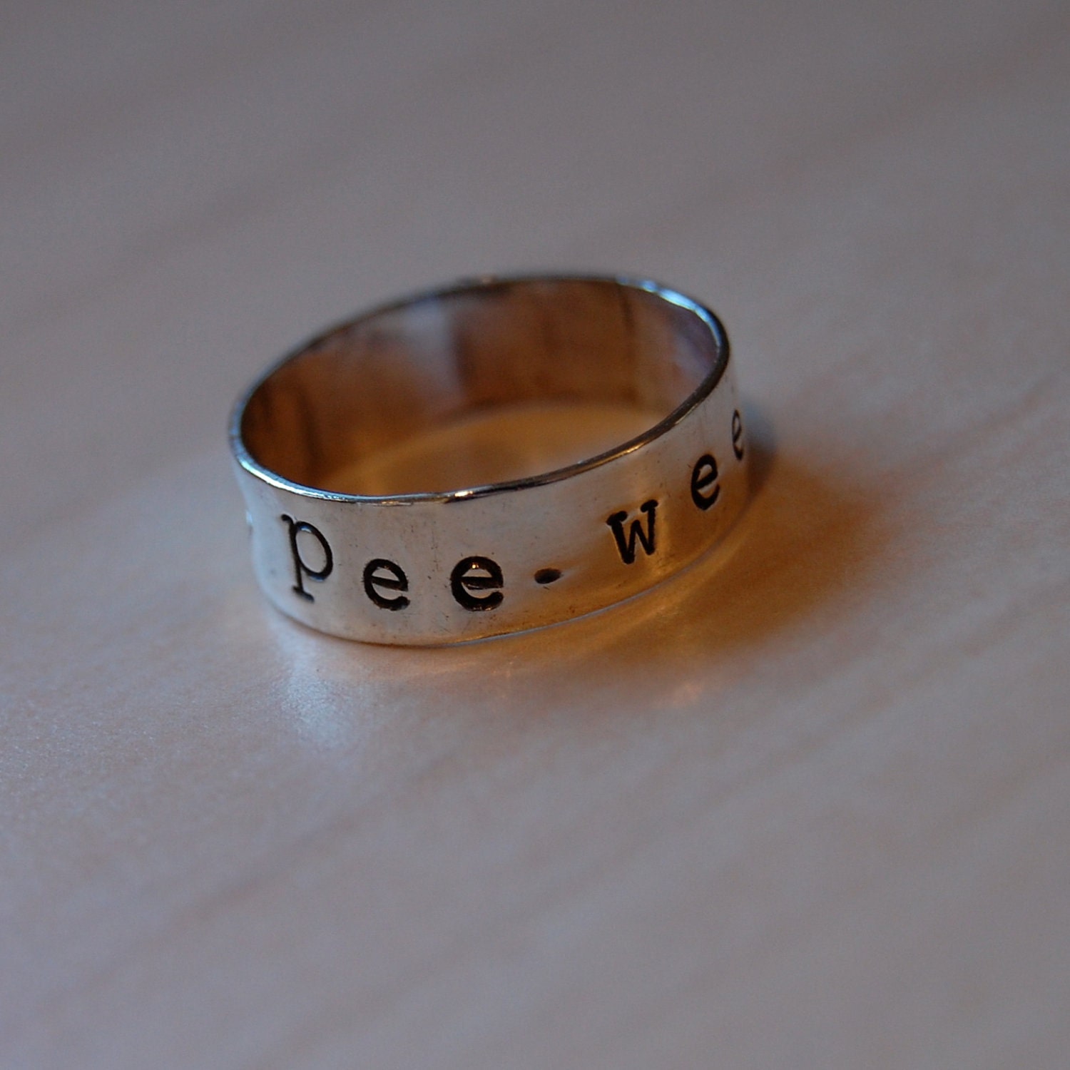 Pee-Wee Herman Silver Ring
