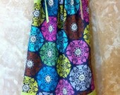 Kaleidoscope Circles Pillowcase Dress Size 6