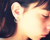 Orbit Earrings-sterling silver