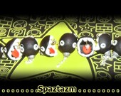 Made to Order Bite Me Chain Chomp earrings As Seen on TV's G4 Attack of the show