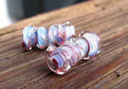 Whirled Peas - JB Beads - Purples