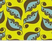 Lola's Posies - Whimsy Leaf - Blue - Riley Blake - 1 yd