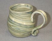 Hand Thrown Original Stoneware Coffee Mug Agateware 15 oz